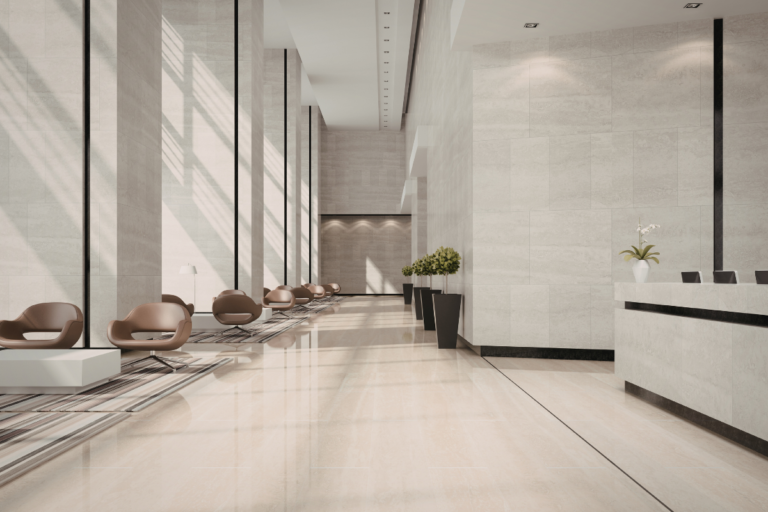 Calm, light-filled vacation rental entryway designed for an easy and stress-free arrival.