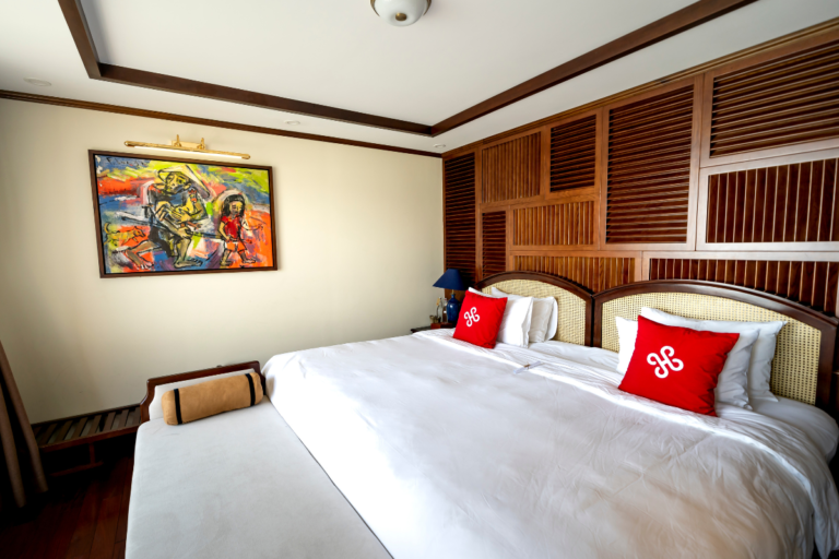 Peaceful bedroom accommodation in Baguio designed for mental wellness and relaxing travel experiences